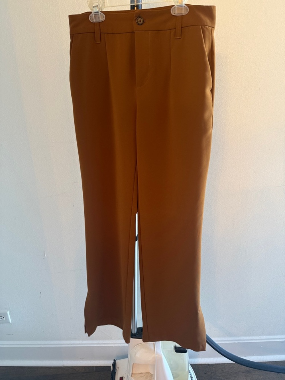Sanctuary Boot Cut Pants in Warm Brown